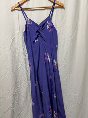 Vintage Japanese y2k slip dress floor length